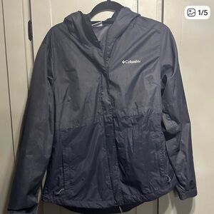 Columbia Women's Charcoal Rain Jacket